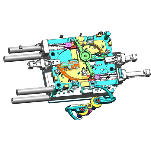 Pipe fitting and elbow injection tooling design